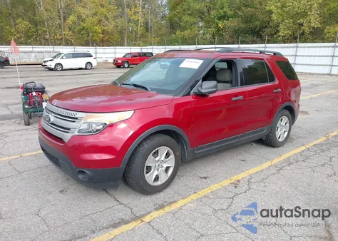 2013 Ford Explorer z USA, uszkodzony, nr VIN 1FM5K7B83DGA20988